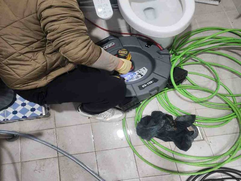 동두천 변기막힘 작업사례 6